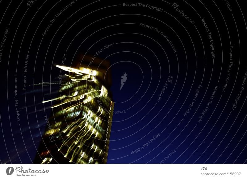 temps II High-rise Light Stress Blue Walking Sudden fall To fall Evening Fear Panic Long exposure