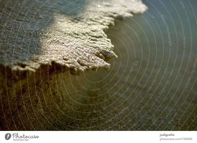 beach shapes Beach Sand Coast Ocean Structures and shapes Nature Cliff Shadow Colour