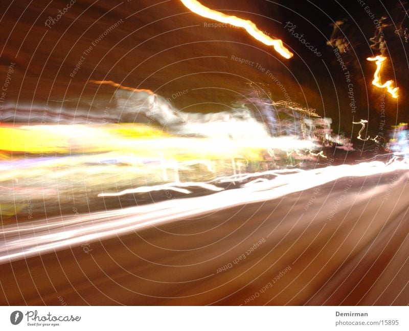 reeperbahn 02 Long exposure Exposure Reeperbahn Europe Germany Quarter Traffic light Colour Blur