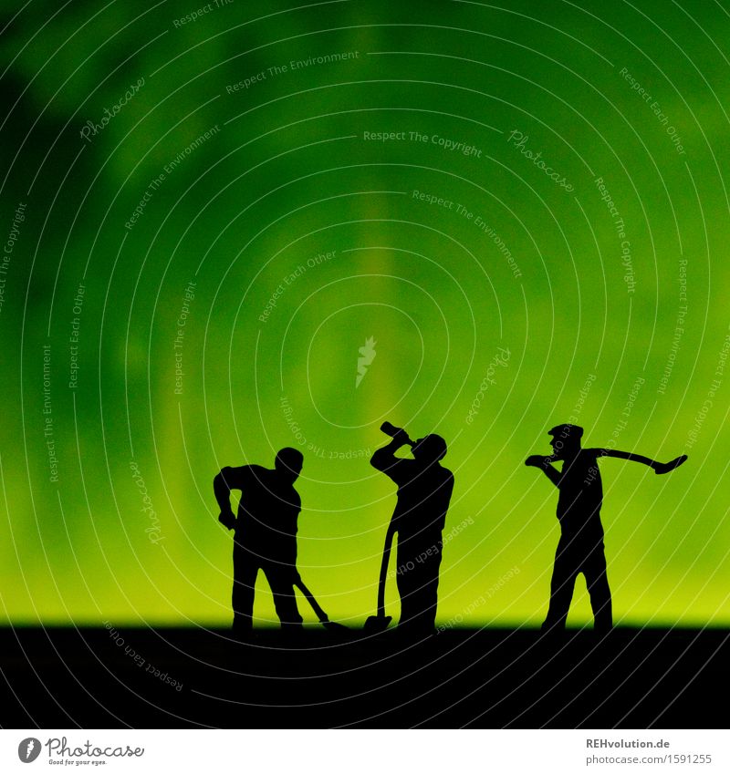 Green Power Work and employment Profession Workplace Construction site Masculine Man Adults 3 Human being 30 - 45 years 45 - 60 years Healthy Responsibility