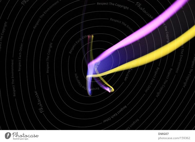 Strahlemann and sons Style Winter Music Movement Cool (slang) Black Lighting Radiation Dynamics Speed Visual spectacle Night Night life Disc jockey Pink Yellow