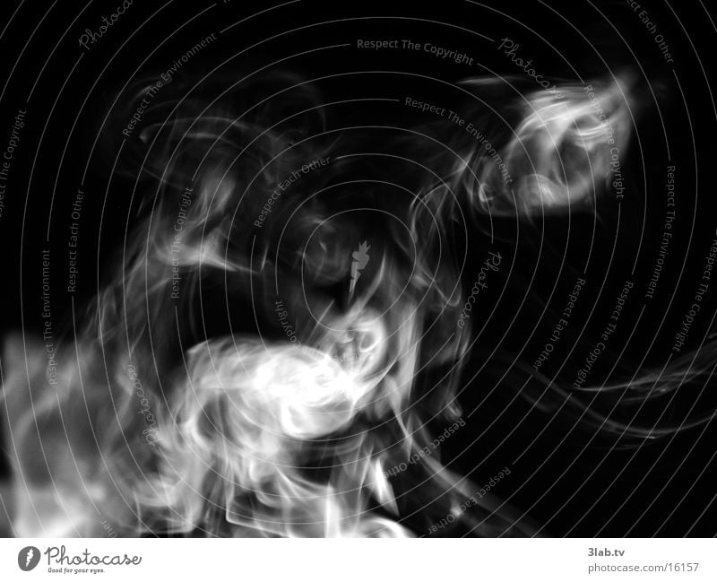 a lot of smoke for nothing Black White Photographic technology Smoke Smoking Close-up Blaze