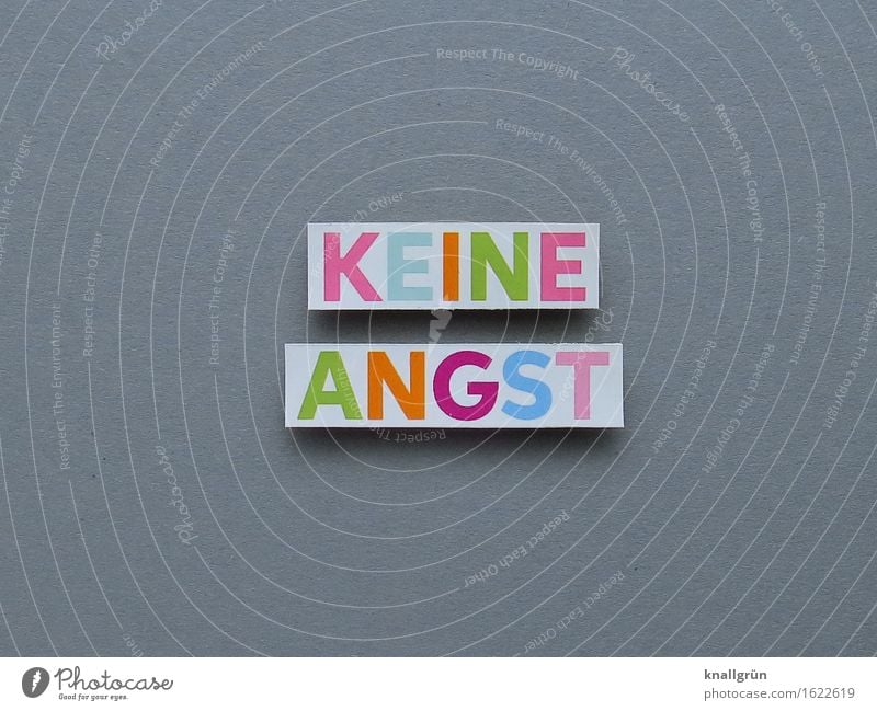 NO FEAR. Characters Signs and labeling Communicate Sharp-edged Multicoloured Gray Emotions Moody Bravery Self-confident Optimism Trust Safety Protection