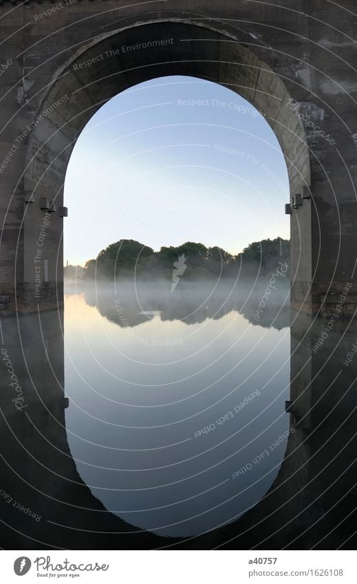 Stockholm Old Bridge Bridge construction Water Mirror Reflection Arch Sweden Concrete Town