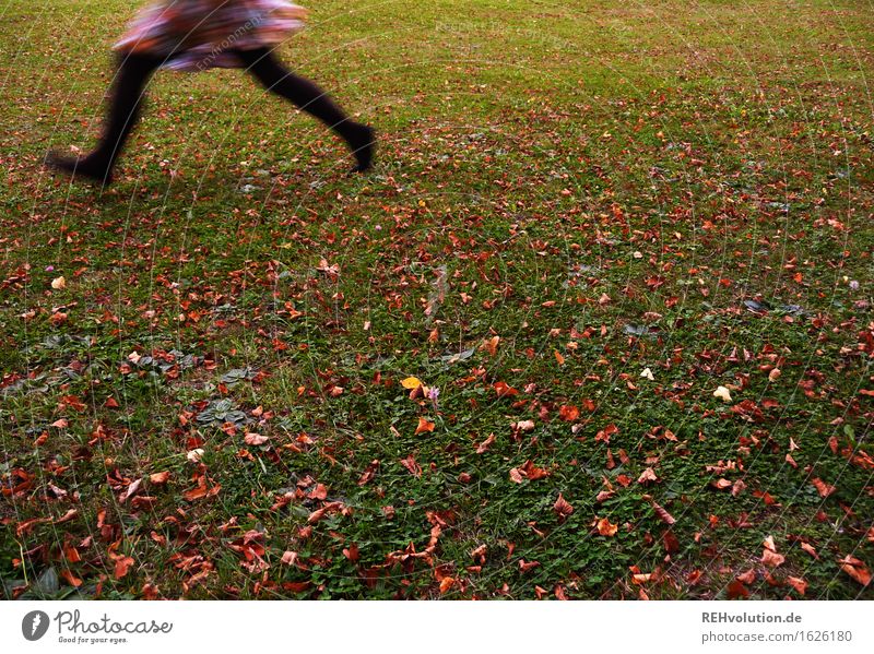 quickly away Human being Feminine Legs Feet 1 18 - 30 years Youth (Young adults) Adults Environment Nature Meadow Skirt Walking Running Speed Escape Fear Flee