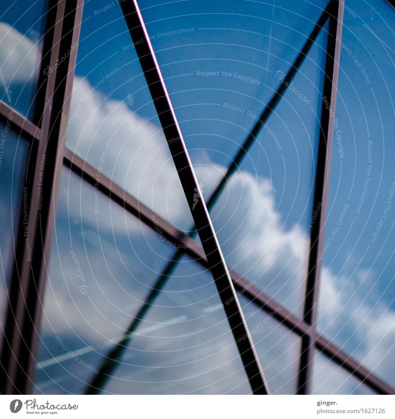 Cologne UT | Lime | Cotton candy Sky Clouds Beautiful weather Building Architecture Facade Window Town Blue Brown White Prop Cold Zigzag Cross Soft Tall Above