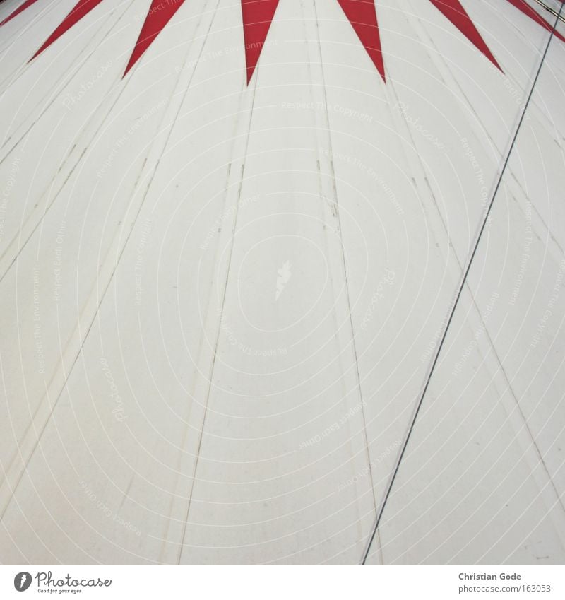 circus Circus Tent Circus tent Covers (Construction) White Red Bochum Roof Circus ring Shows Clown Architecture Leisure and hobbies Things