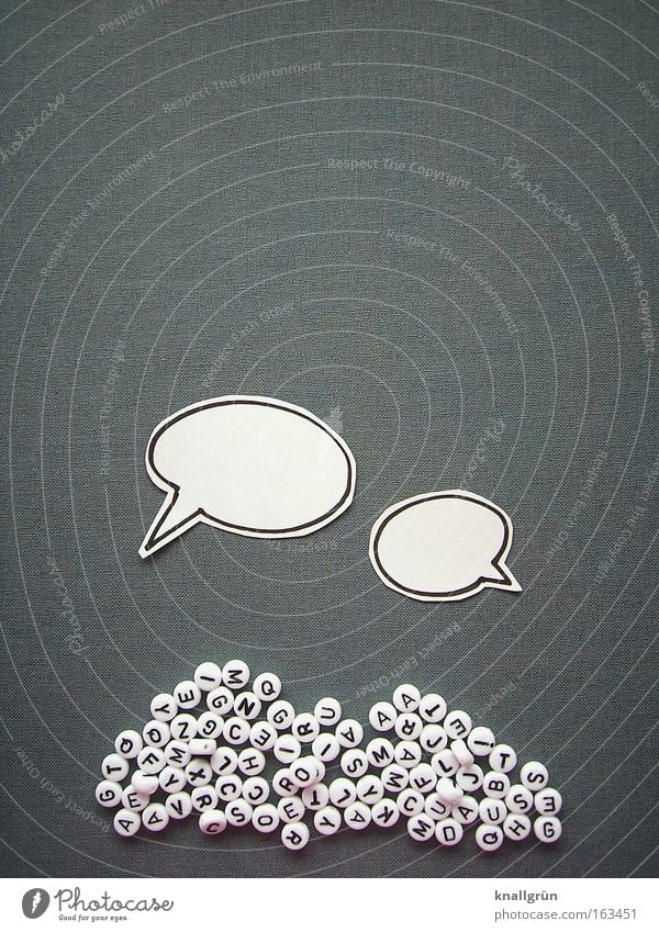 I don't have the words... To talk Communicate Silent Letters (alphabet) Latin alphabet Speech bubble Relationship Gray White Characters Transience without words