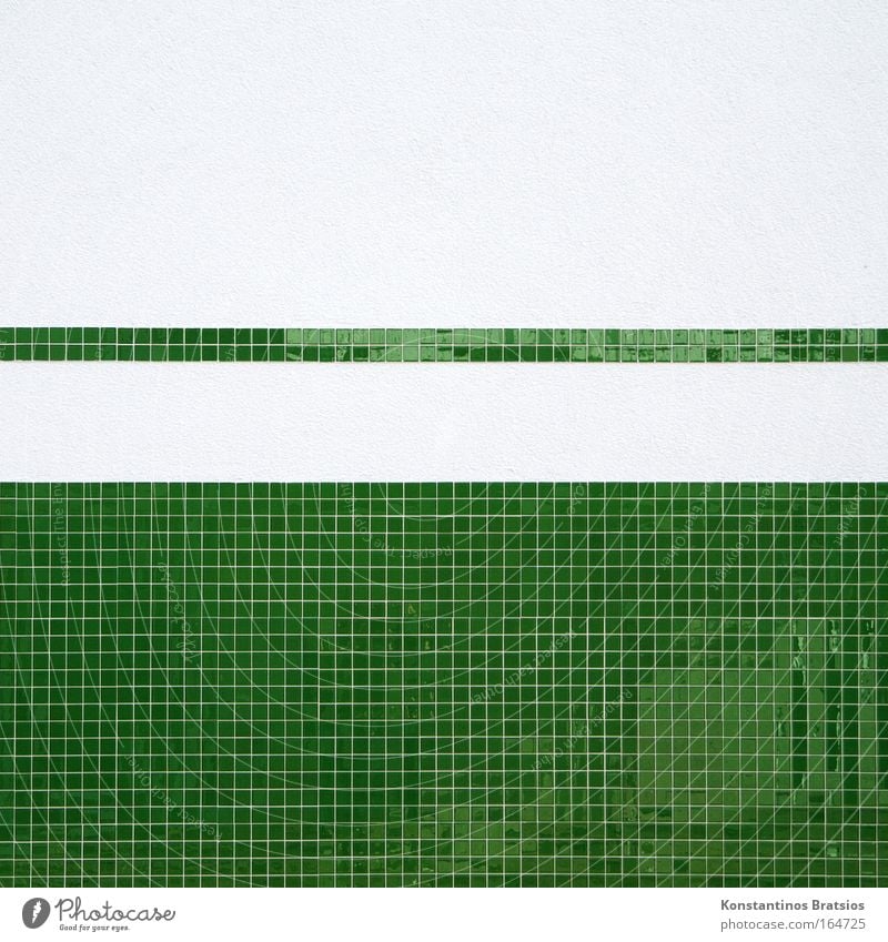 Open space Green-White Colour photo Exterior shot Pattern Copy Space left Copy Space right Copy Space top Copy Space bottom Copy Space middle Day Facade Tile