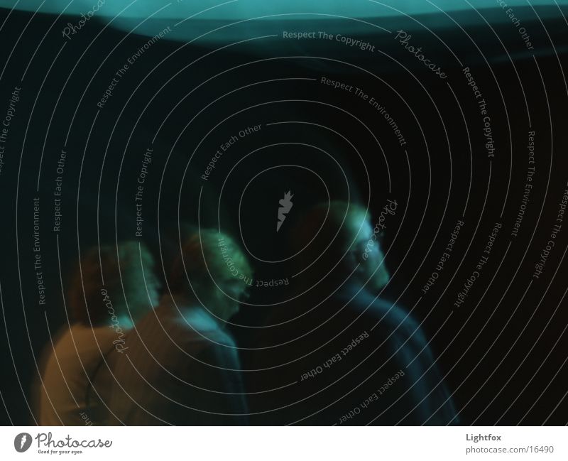 What are you looking at? Human being Dark Cinema Data projector Television Film industry humans. humans Interest Projection screen