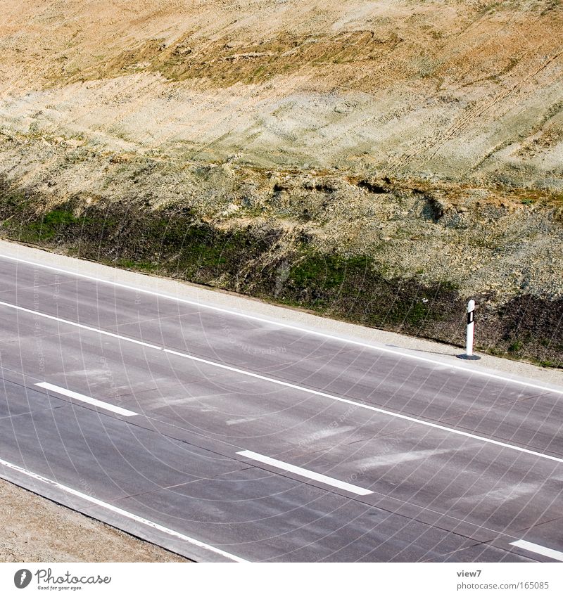 Road to the Moon Colour photo Multicoloured Exterior shot Copy Space top Long shot Street Lanes & trails Highway Road sign Authentic New Cliche Many Bizarre