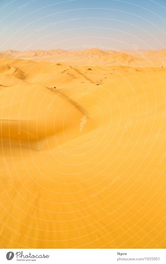 sand dune in oman old desert rub al khali Beautiful Vacation & Travel Tourism Adventure Safari Summer Sun Nature Landscape Sand Sky Horizon Park Hill Rock Stone