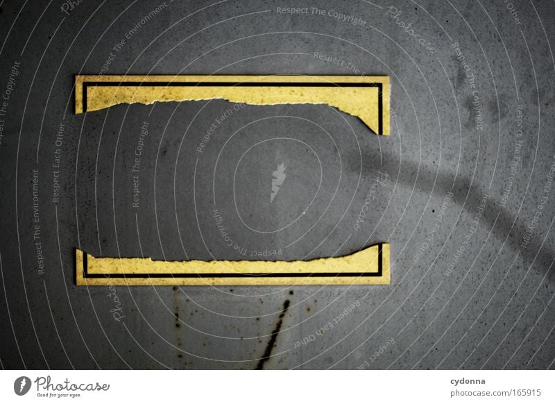 Hidden message Colour photo Close-up Detail Deserted Copy Space left Copy Space right Copy Space middle Day Long shot Wall (barrier) Wall (building) Sign