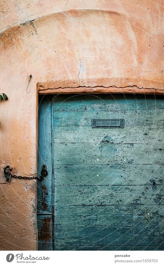 Blue Monday. Blue Monday. Village Old town House (Residential Structure) Wall (barrier) Wall (building) Facade Door Authentic Exceptional Maritime Original