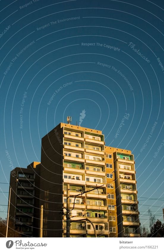 record romance Colour photo Multicoloured Exterior shot Copy Space top Morning Dawn Day Shadow Sunlight Sunrise Sunset Worm's-eye view Chemnitz Germany Town