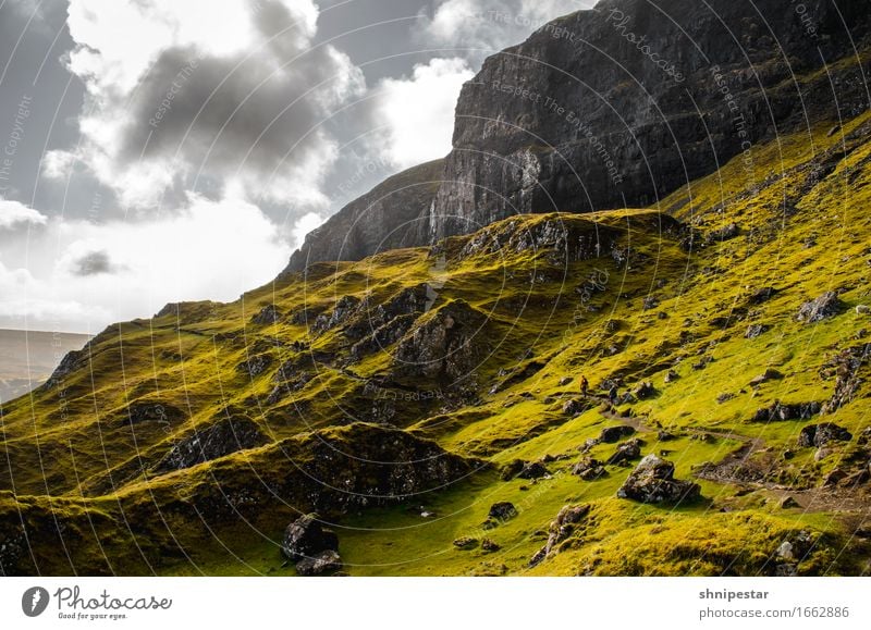 The Quiraing, Isle of Skye, Scotland Healthy Life Calm Vacation & Travel Adventure Far-off places Freedom Expedition Island Mountain Hiking Climbing