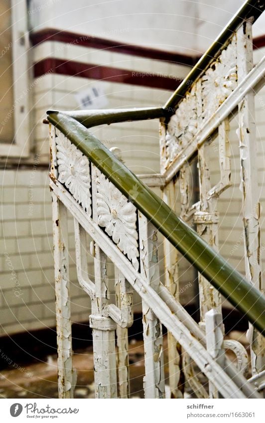 AST 9 | Stairway to Camembert House (Residential Structure) Industrial plant Factory Stairs Old Derelict Decline Redevelop in need of rehabilitation