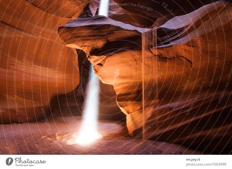 hydropower Vacation & Travel Tourism Environment Nature Landscape Sand Climate Climate change Canyon Antelope Canyon Illuminate Exceptional Fantastic Orange