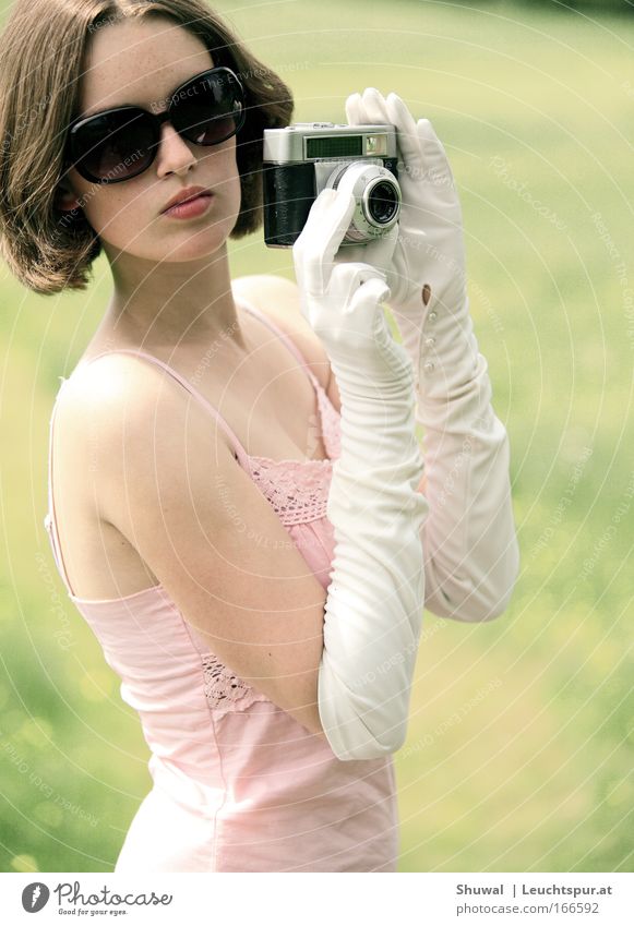 pink, white and a touch of pale green Subdued colour Portrait photograph Upper body Elegant Style Senses Fragrance Vacation & Travel Tourism Sightseeing Summer