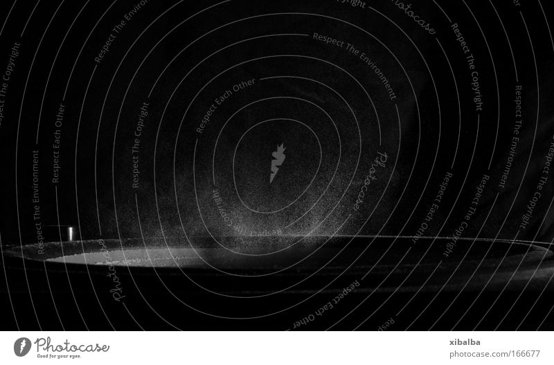 BOOM Black & white photo Studio shot Close-up Experimental Copy Space top Neutral Background Flash photo Shadow Contrast Deep depth of field Loudspeaker Music