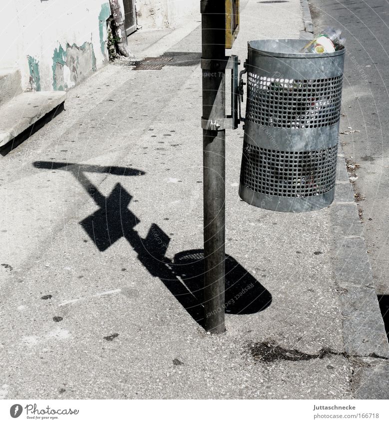 bus stop Colour photo Subdued colour Exterior shot Deserted Day Shadow Contrast Silhouette Outskirts Transport Public transit Bus travel Street Wait Dirty