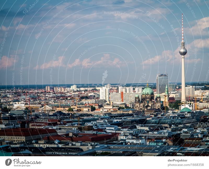 Berlin TV Tower with Panorama II berlinerwasser theProjector the projectors farys Joerg farys ngo ngo photographer Deep depth of field Contrast Light Day