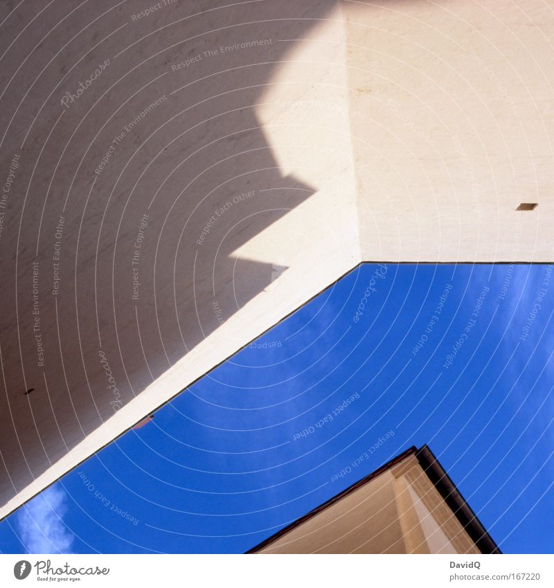 urban speech bubble Colour photo Exterior shot Abstract Deserted Copy Space right Copy Space top Day Light Shadow Contrast Upward Old town