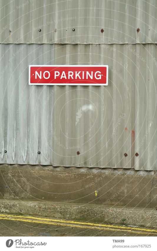 Car no thank you I Colour photo Subdued colour Exterior shot Detail Deserted Copy Space top Copy Space bottom Neutral Background Day Transport Motoring