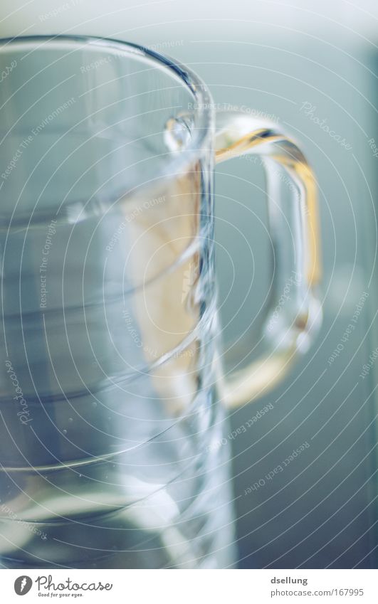 The Glass Prison I Colour photo Interior shot Close-up Deserted Day Reflection Shallow depth of field Bird's-eye view Cold drink Drinking water Lemonade Juice