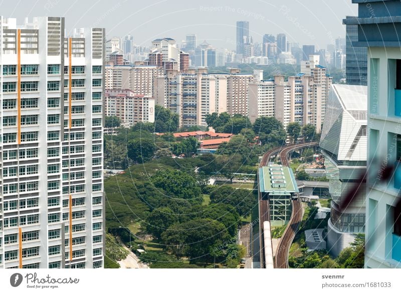 Singapore MRT Station Buona Vista Vacation & Travel Tourism Far-off places City trip Tree Asia Town Skyline Overpopulated House (Residential Structure)