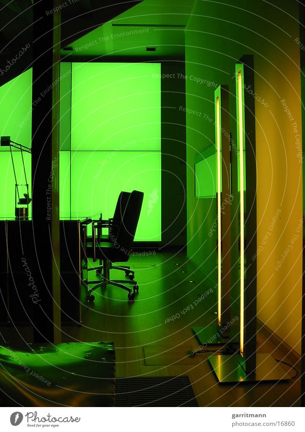 chair Office Chair Modern green light Evening