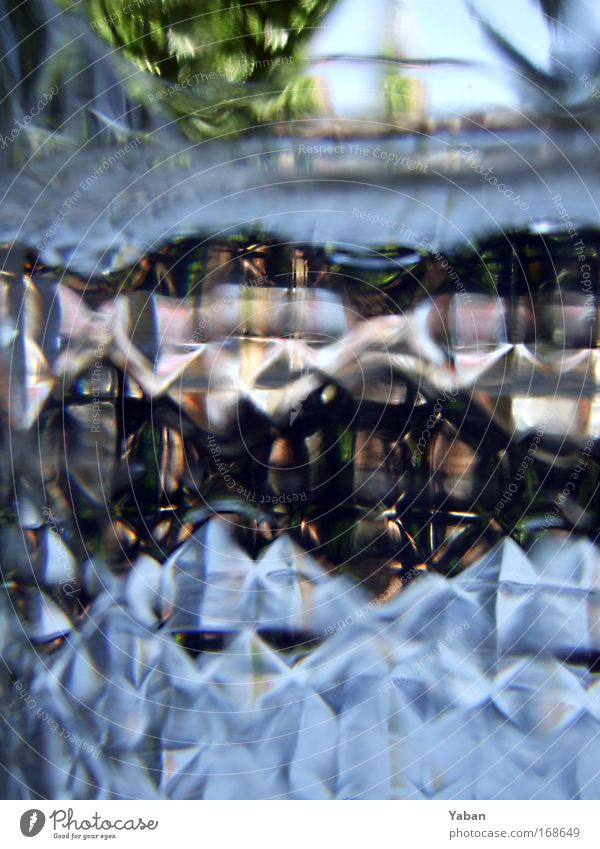 Breakfast at Balcony's Macro (Extreme close-up) Deserted Morning Beverage Drinking Cold drink Drinking water Glass Fluid Fresh Wet Tingle Carbonic acid