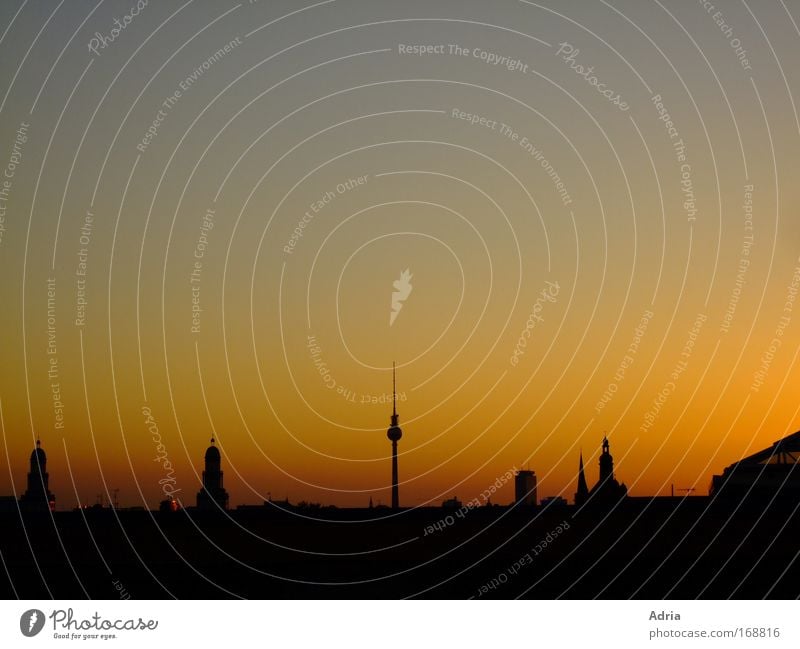 ...I miss you so much... Colour photo Exterior shot Deserted Copy Space top Evening Twilight Silhouette Sunlight Sunrise Sunset Panorama (View) Tourism