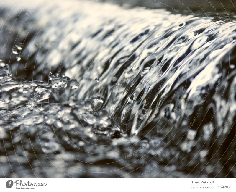 shaft Colour photo Exterior shot Day Nature Water Drops of water Waves River bank Brook Waterfall Energy industry Flow whirlpools