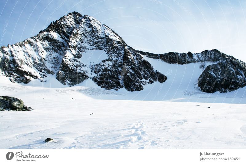 Großglockner Colour photo Exterior shot Deserted Day Shadow Contrast Long shot Panorama (View) Lifestyle Vacation & Travel Trip Far-off places Freedom