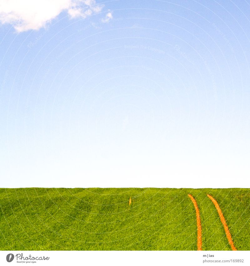 partly cloudy Colour photo Multicoloured Exterior shot Deserted Copy Space top Neutral Background Morning Day Contrast Sunlight Central perspective Environment