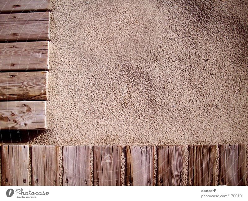 board wall Exterior shot Copy Space right Sunlight Bird's-eye view Downward Vacation & Travel Freedom Summer Summer vacation Beach Ocean Island Art Nature Sand