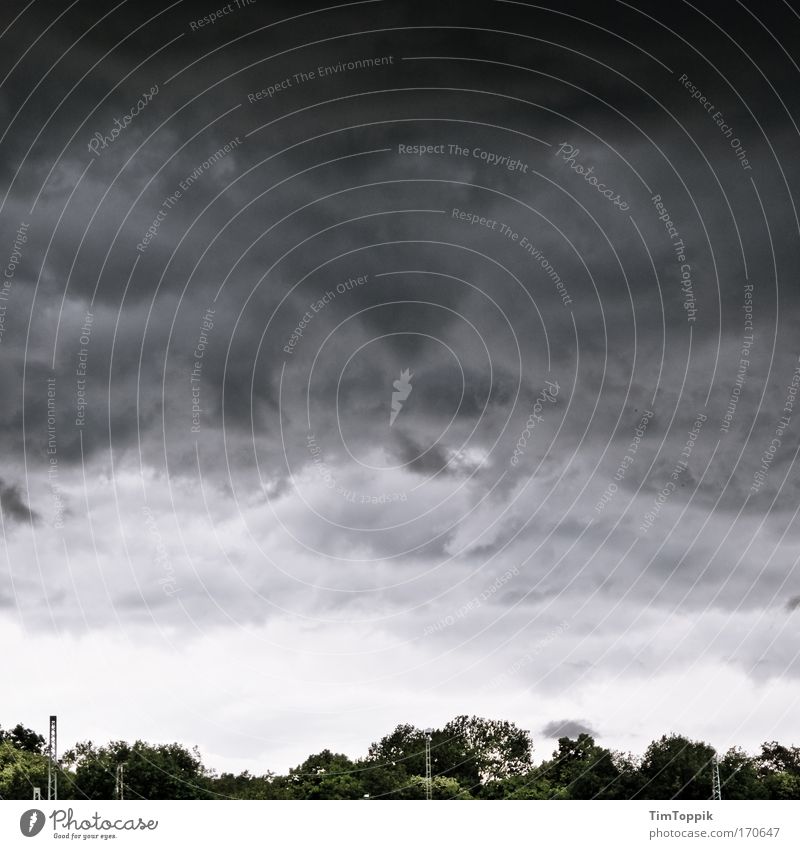 before the storm Exterior shot Wide angle Environment Nature Landscape Sky Clouds Storm clouds Bad weather Gale Rain Thunder and lightning Ice Frost Threat