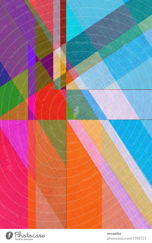 abstract paper design Circus Esthetic Contentment Inspiration Creativity Fashion Modern Style Paper Rainbow Multicoloured Layer of paint Illustration Geometry