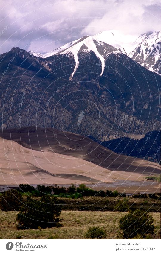 steppe desert mountains Steppe Desert Mountain Landscape Bushes Utah USA Intersection Contrast Plant all about life Western film location Set