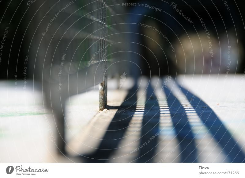 table tennis Colour photo Subdued colour Exterior shot Close-up Pattern Deserted Day Light Shadow Contrast Blur Shallow depth of field Sports Table tennis