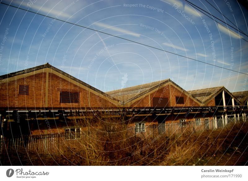 London Outskirts. Colour photo Multicoloured Exterior shot Pattern Structures and shapes Deserted Copy Space left Copy Space top Day Artificial light Contrast