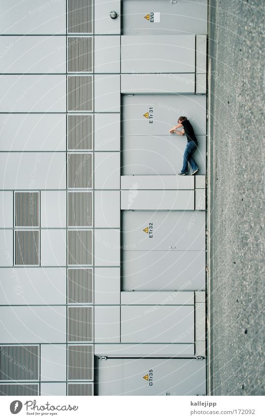 dream house Colour photo Subdued colour Exterior shot Experimental Copy Space bottom Day Long shot Full-length Downward Lifestyle Style Design