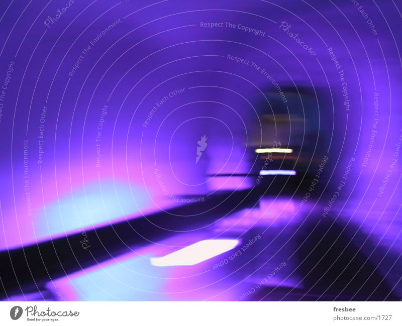 icetunnel Violet Tunnel Glacier Underground Photographic technology Colour Movement Ice Dynamics