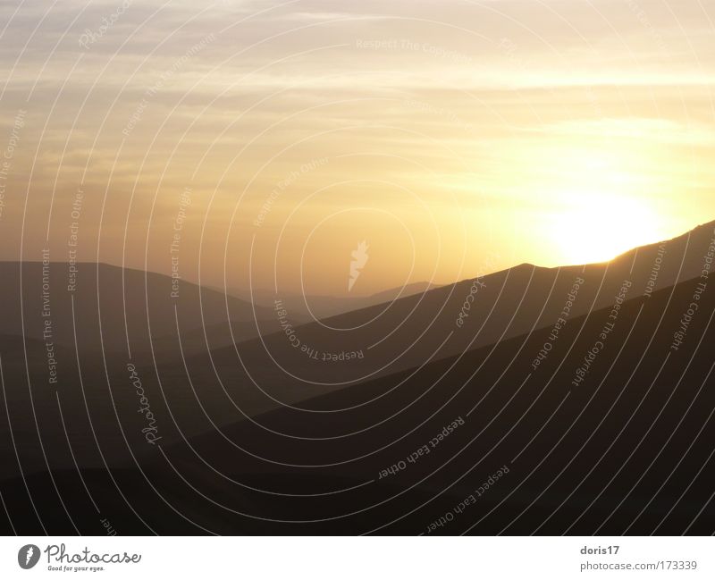 Namib Dessert Colour photo Exterior shot Deserted Copy Space left Copy Space right Copy Space bottom Morning Dawn Light Shadow Contrast Silhouette