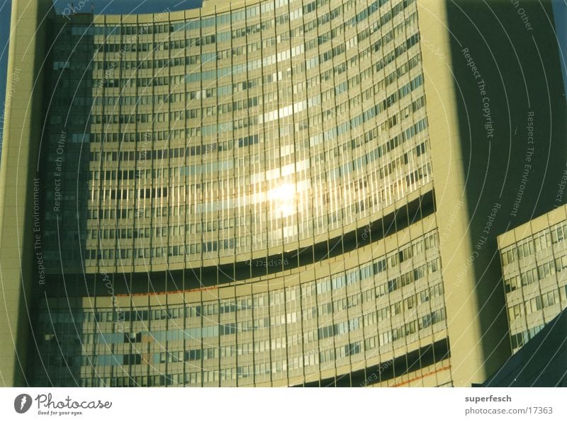 unocity Building Window Glittering Concrete Curved Architecture