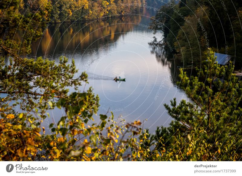 Canoe trip across the lake Vacation & Travel Tourism Trip Adventure Far-off places Freedom Sightseeing Expedition Camping Hiking Environment Nature Landscape