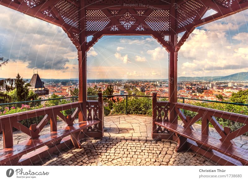 Graz - Schloßberg Life Harmonious Well-being Contentment Senses Relaxation Calm Meditation Vacation & Travel Tourism Trip Adventure Sightseeing Summer