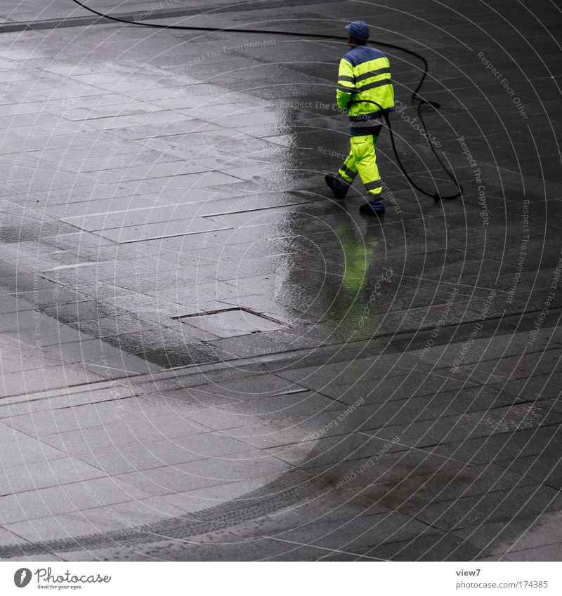 neon Colour photo Exterior shot Detail Copy Space left Copy Space bottom Deep depth of field Bird's-eye view Central perspective Work and employment