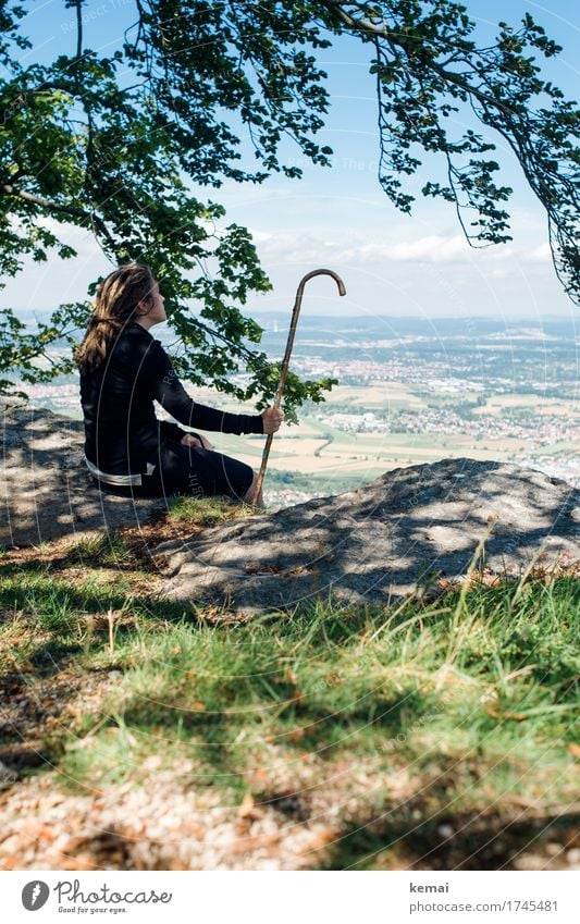 pause (and the stick) Lifestyle Harmonious Well-being Contentment Relaxation Calm Leisure and hobbies Vacation & Travel Tourism Trip Adventure Far-off places